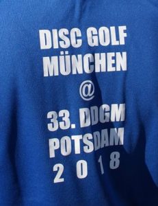 Disc Golf München: DDGM2018-Shirt